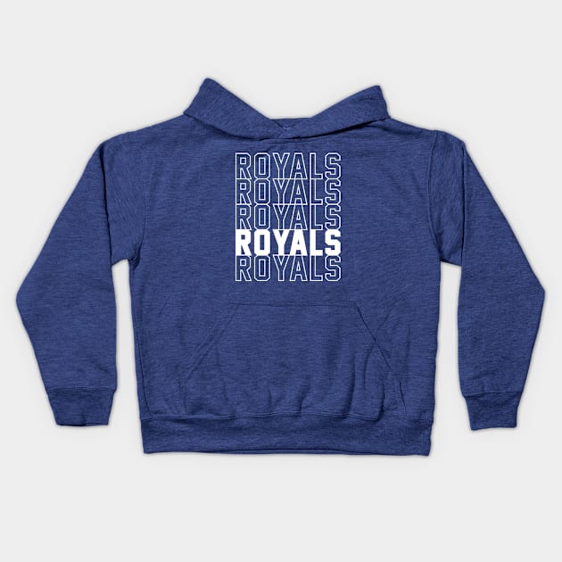 Royals Kids Hoodie by Throwzack